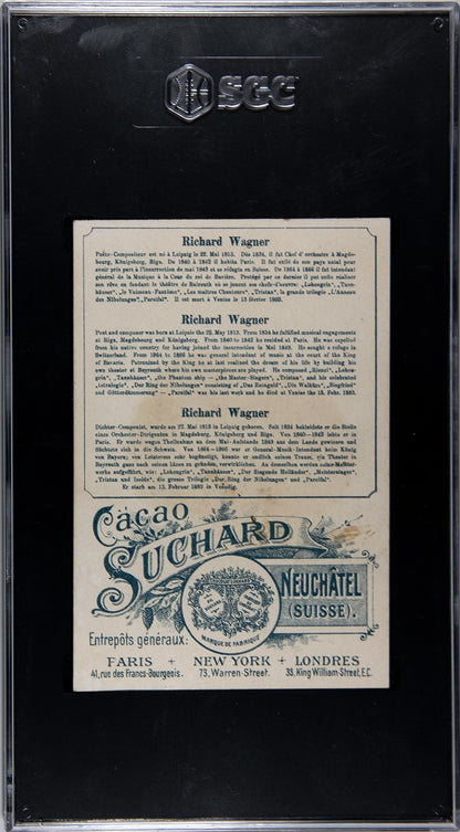 1898 Chocolat Suchard Composers (SGC 4 VG/EX) Richard Wagner1