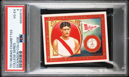1909 T51 MURAD COLLEGE SERIES Dickinson College (PSA 4 VG/EX)0