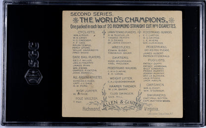 1889 N43 Allen & Ginter World Champions (SCG 5 EX) OARSMAN Wm. O'Connor1