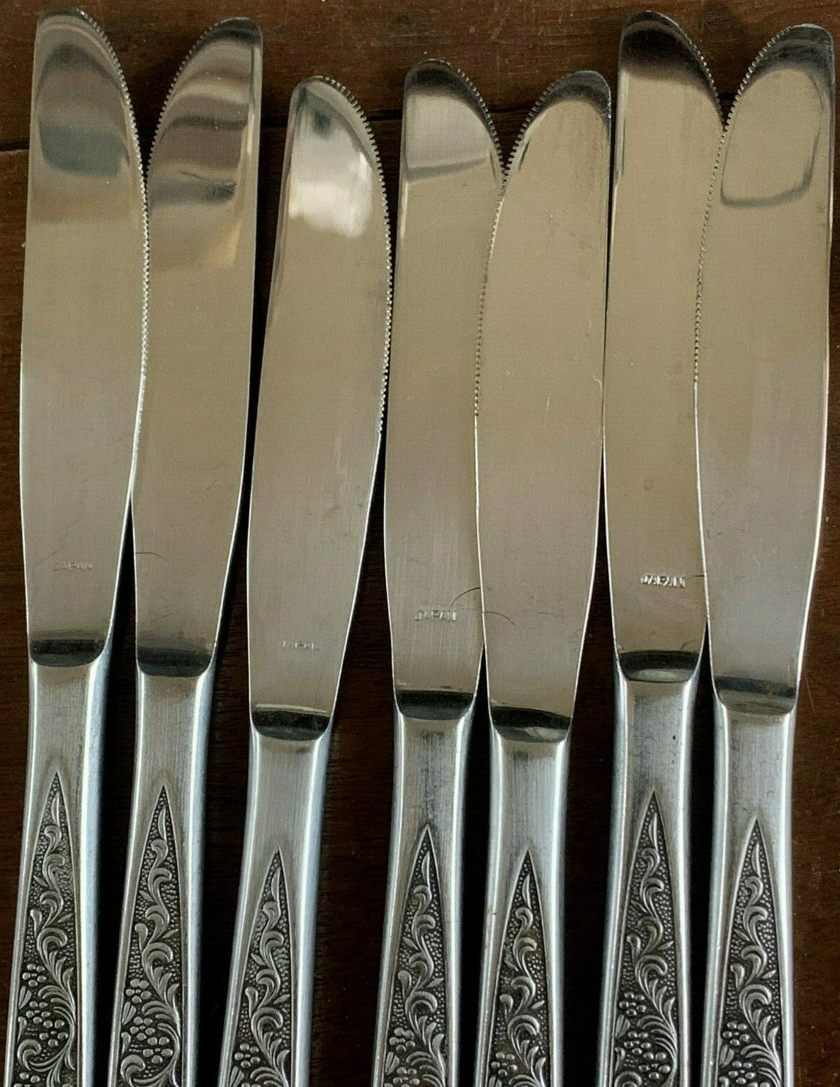Outstanding Vintage SET (48 Pcs.) Stainless Flatware Mid Century Modern 6