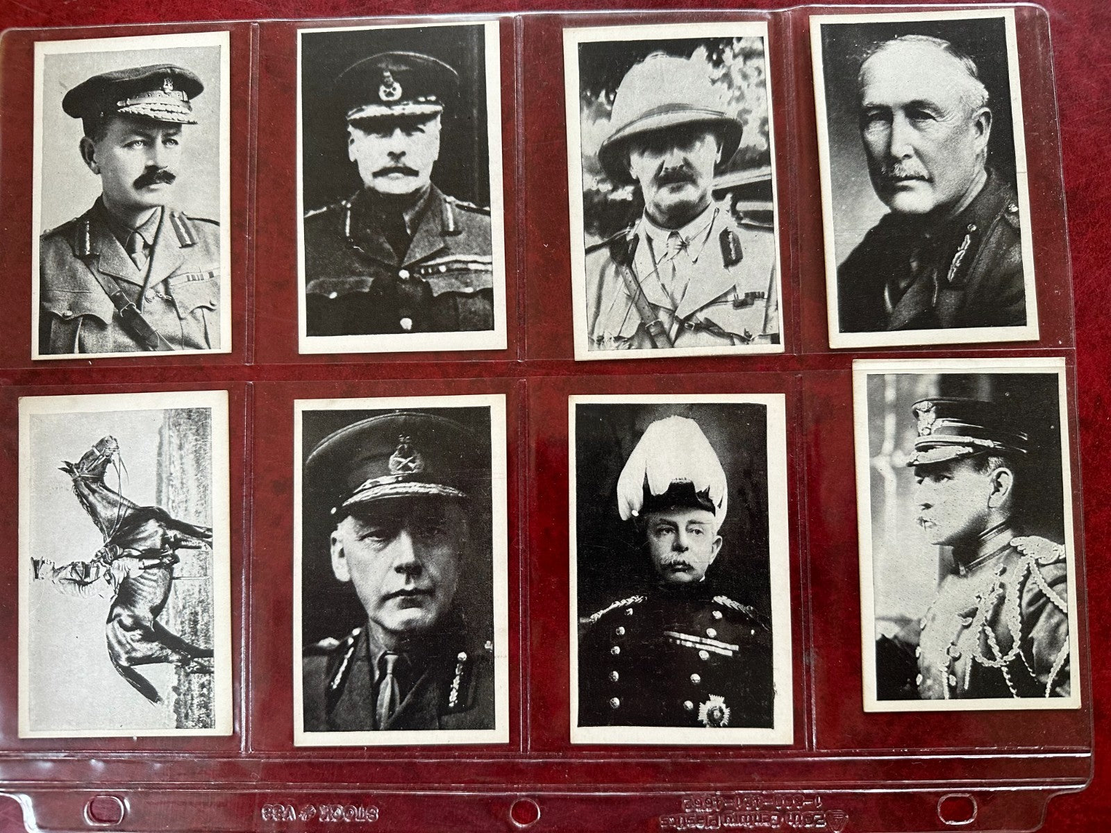 W641 LEADING GENERALS of the ALLIED ARMIES Complete Set (40) w/ Pershing7