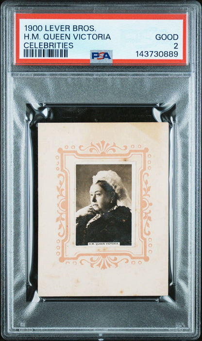 1900 Lever Bros. Celebrities Portraits (PSA 2 GD) Queen Victoria0