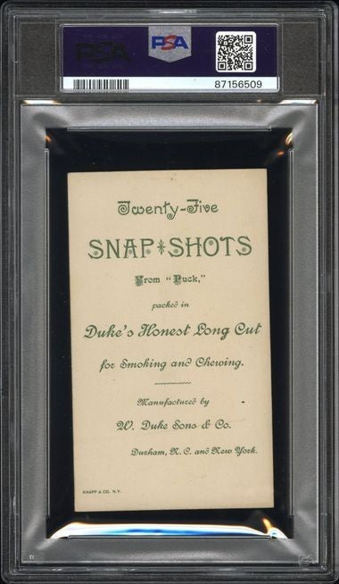 N128 Snapshots From Puck Duke Sons & Co. "All He Had" (PSA 5 EX)1