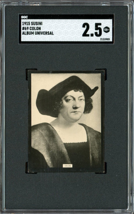 1915 Susini Album Universal #69 (SGC 2.5 GD+) Colon Christopher Columbus0