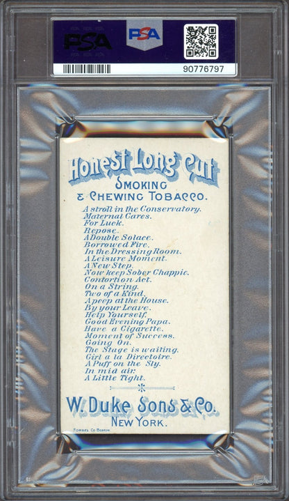 N103 W. Duke Sons & Co Burlesque Scenes (PSA 3 VG) A Stroll In The Conservatory1
