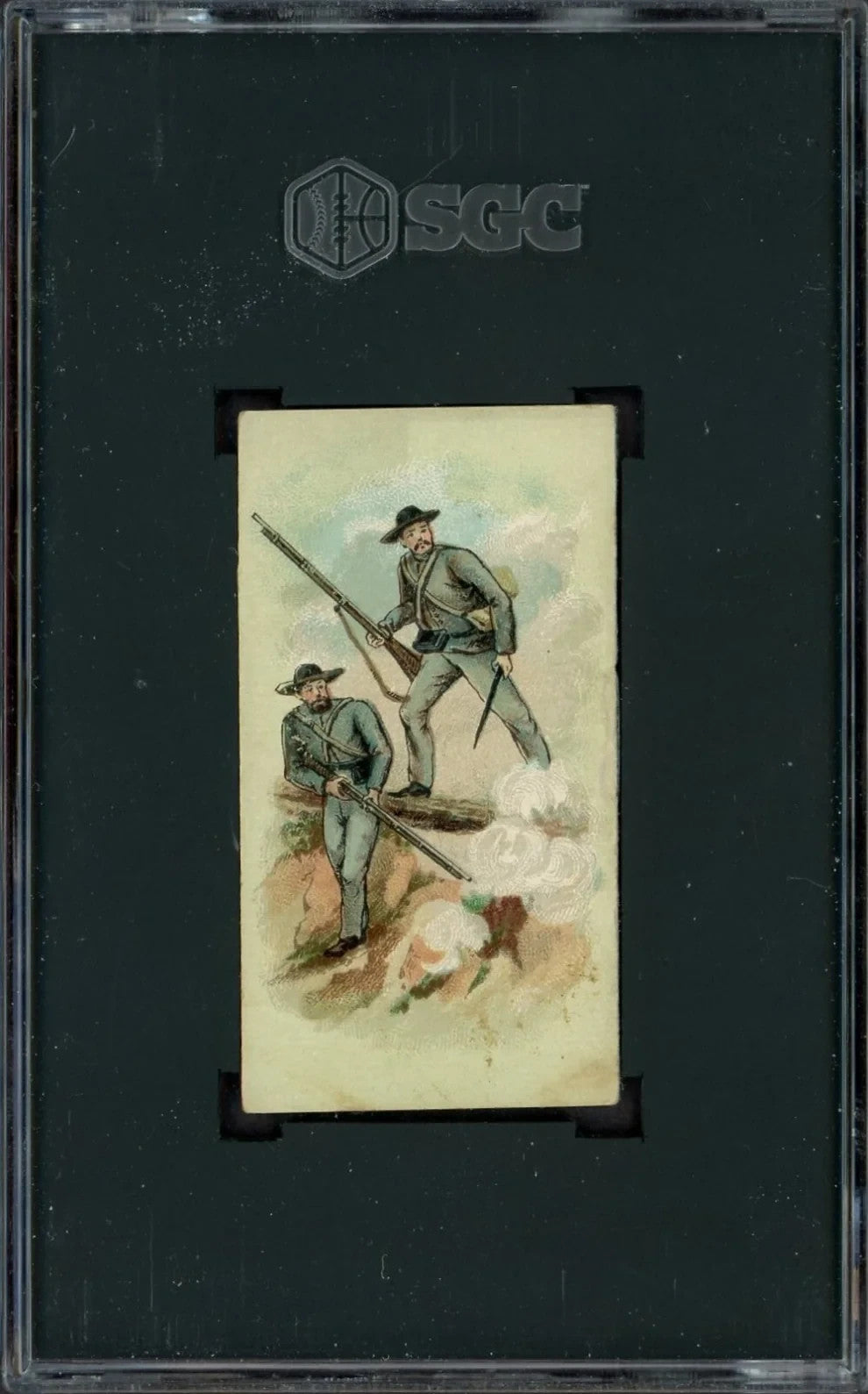 1889 N78 Duke's Cigarettes HISTORY OF GENERALS Sterling Price (SGC 4 VG/EX)1