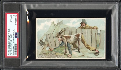 N128 Snapshots From Puck Duke Sons & Co. "Sport On The" (PSA 6 EX/MT)0