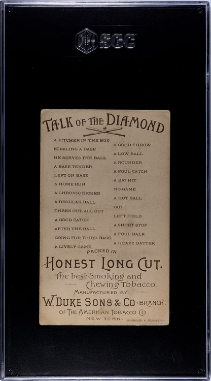 1888 N135 Duke Honest Long Cut Talk of the Diamond (SGC 2 GD) A Big Hit1