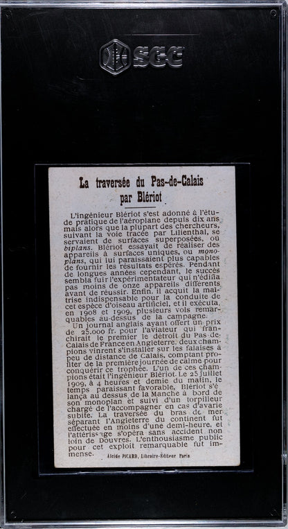 Alcide Picard Conquering the Sky SGC 4 VGEX Louis Bleriot Flight English Channel1