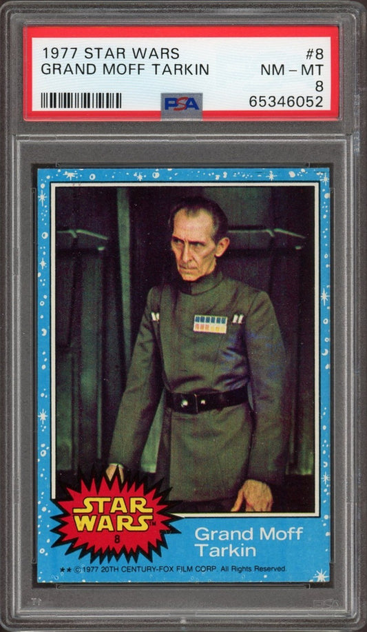 1977 Topps Star Wars #8 Grand Moff Tarkin (PSA 8 NM/MT)0