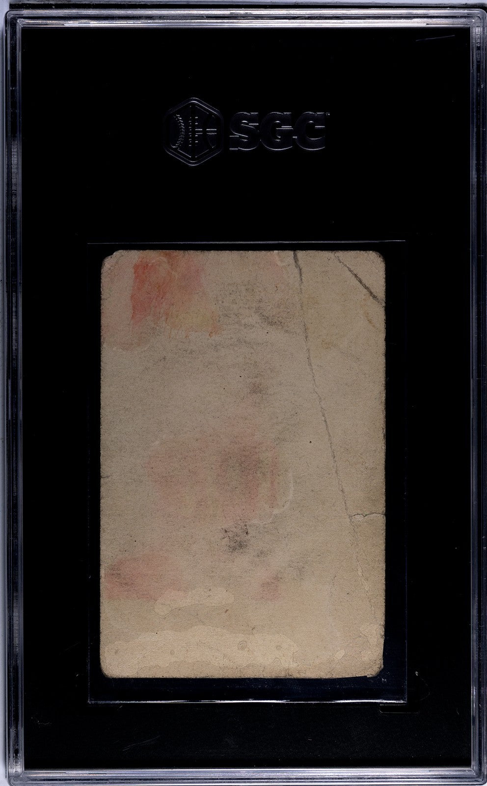 1926 Shotwell Red Grange Candy Bars Rare #1 Card! Blank Back (SGC 1 PR) Poor1
