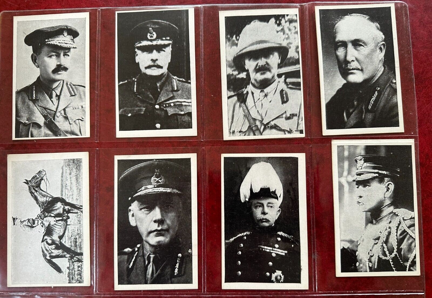 W641 LEADING GENERALS of the ALLIED ARMIES Complete Set (40) w/ Pershing7