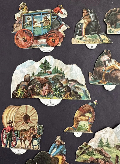 1880s N143 Honest Tobacco Buffalo Bill Wild West Show (Lot 18 Pcs.) Premiums2