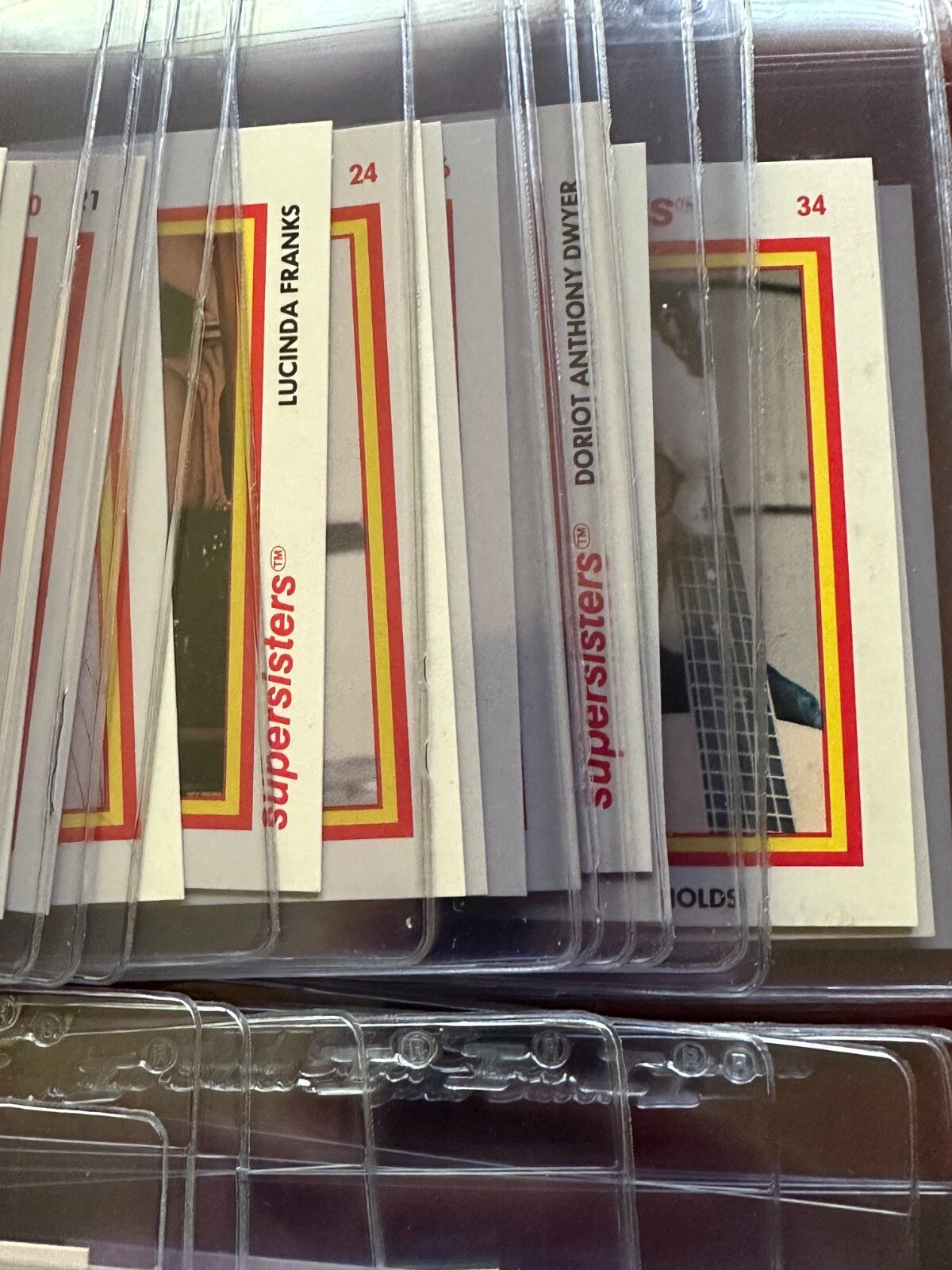 1979 Super Sisters Cards Complete Set (1 72) w/ 24 PSA Graded ALL 8s and 9s6
