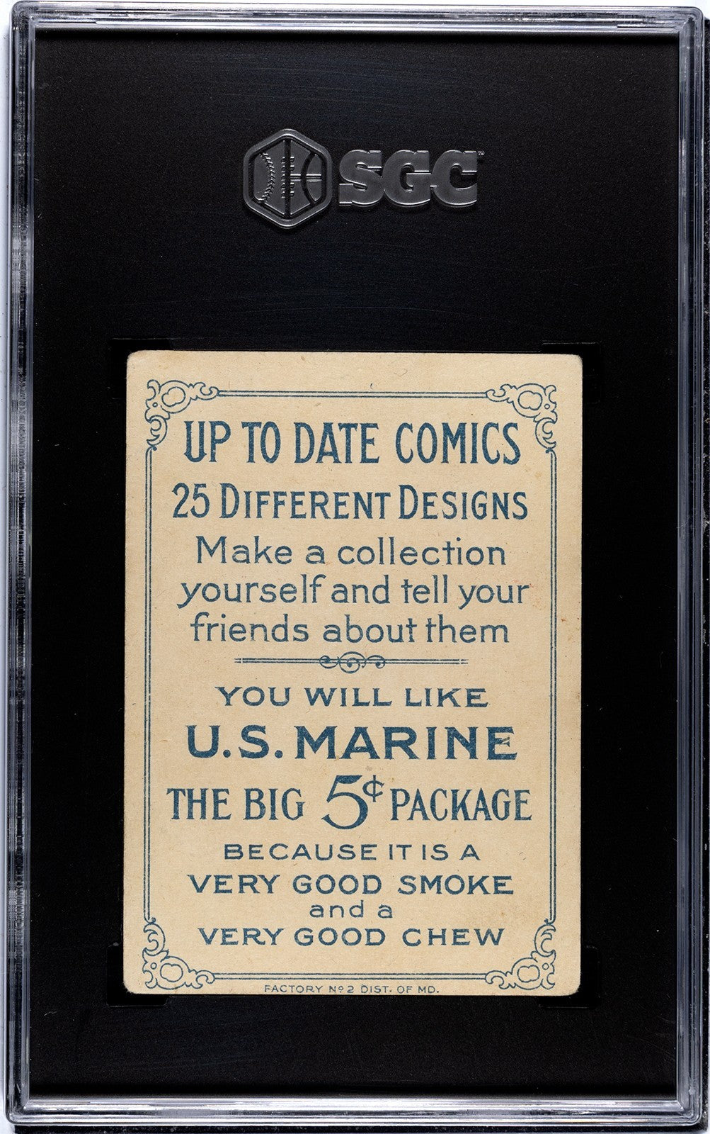 1908 T114 Up to Date Comics I am Some Golfer (SGC 4 VG/EX) Golf1