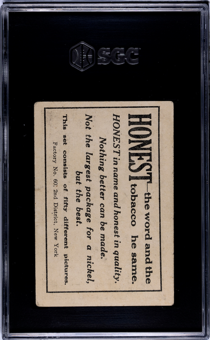 1910 Honest T100 Silhouettes FIREMAN (SGC 3 VG)1