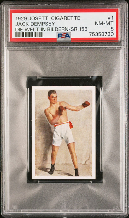 1929 Welt In Bildern (PSA 8 NM) #1 Jack Dempsey0