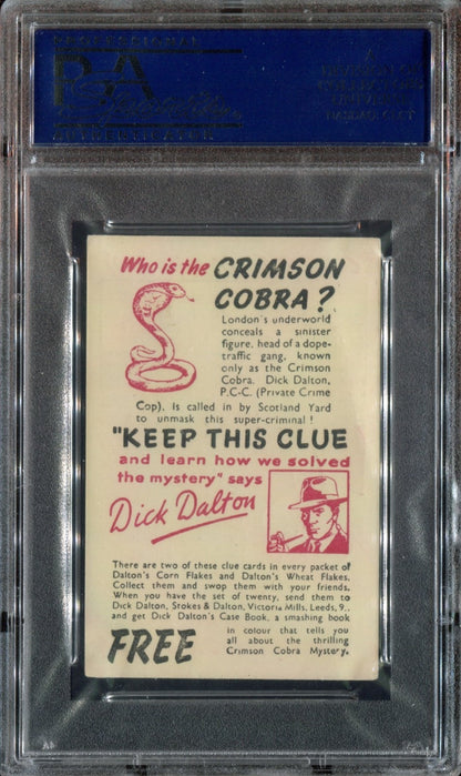 1950 Stokes & Dalton Crimson Cobra #1 Dick Dalton (PSA 4 VG/EX ) Marijuana1