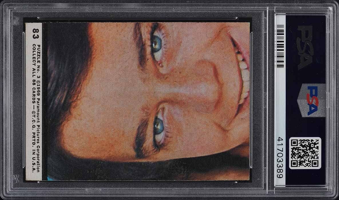 1971 Topps Brady Bunch Trading Card #83 (PSA 7 NM) What A Racket!1