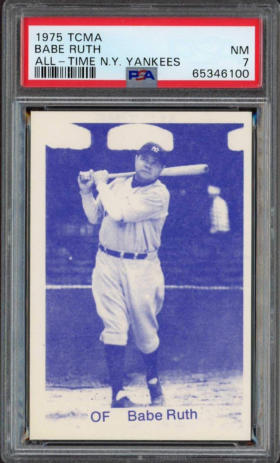 1975 TCMA All Time New York Yankees (PSA 7 NM) BABE RUTH0