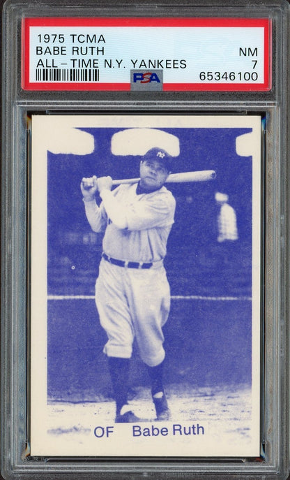 1975 TCMA All Time New York Yankees (PSA 7 NM) BABE RUTH0