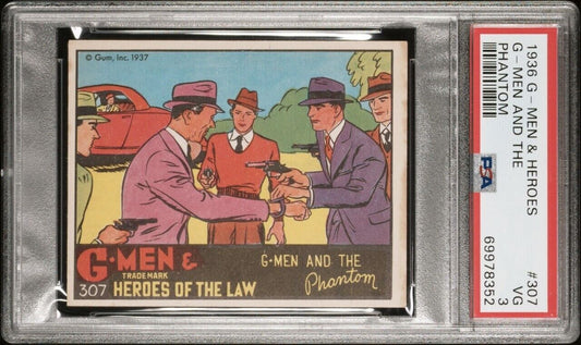 1936 G-Men & Heroes #307 "G-Men and the Phantom" (PSA 3 VG) High Number