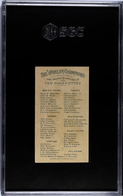 1887 Allen & Ginter N28 World Champions Tobacco (SGC 3 VG) Wallace Ross Oarsman1
