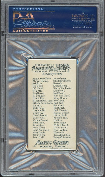 1888 N2 Allen & Ginter American Indian Chiefs (PSA 6 EX/MT) Keokuk1