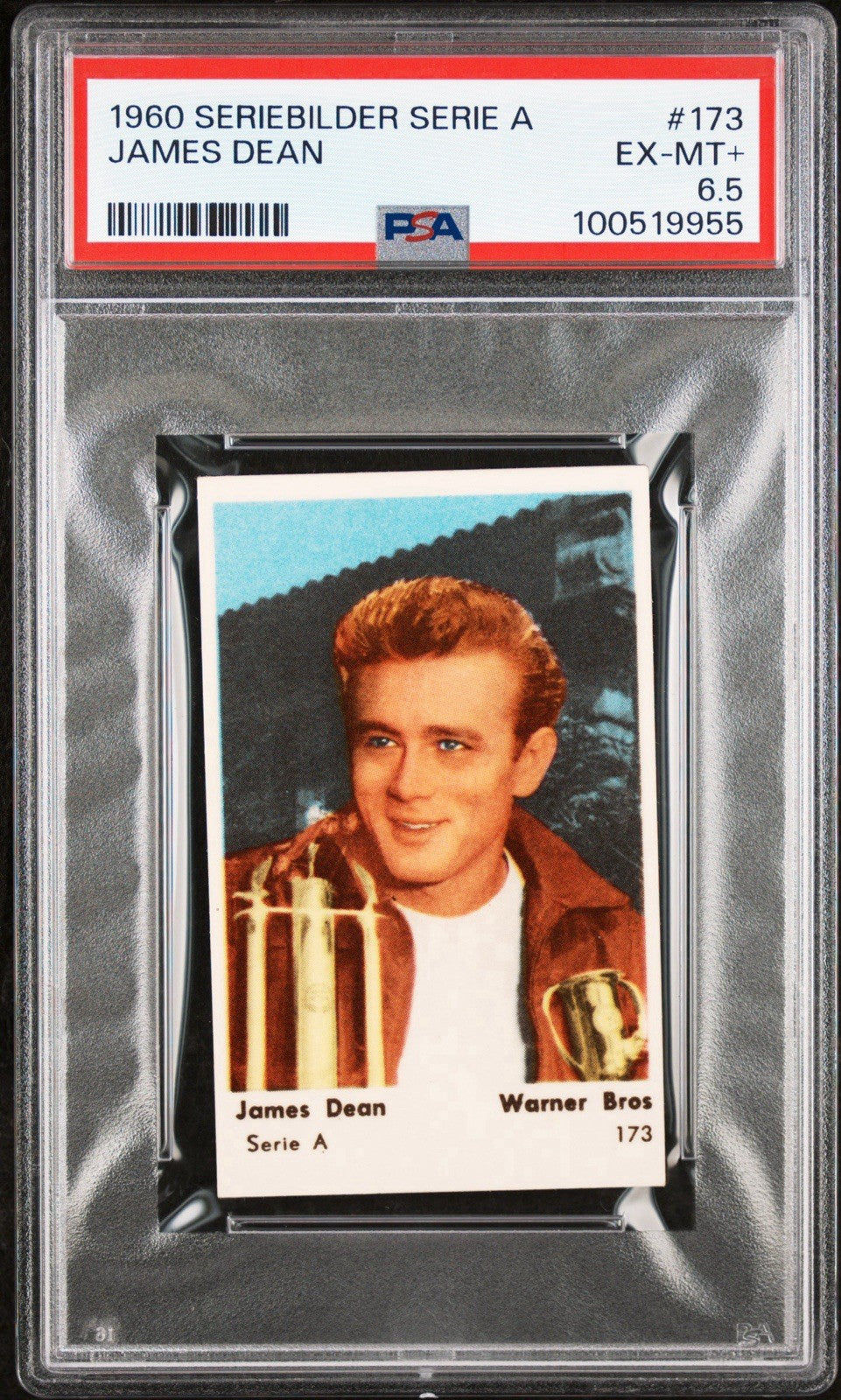 1960 Seriebilder Serie A James Dean #173 (PSA 6.5 EX) Top Pop 1/10