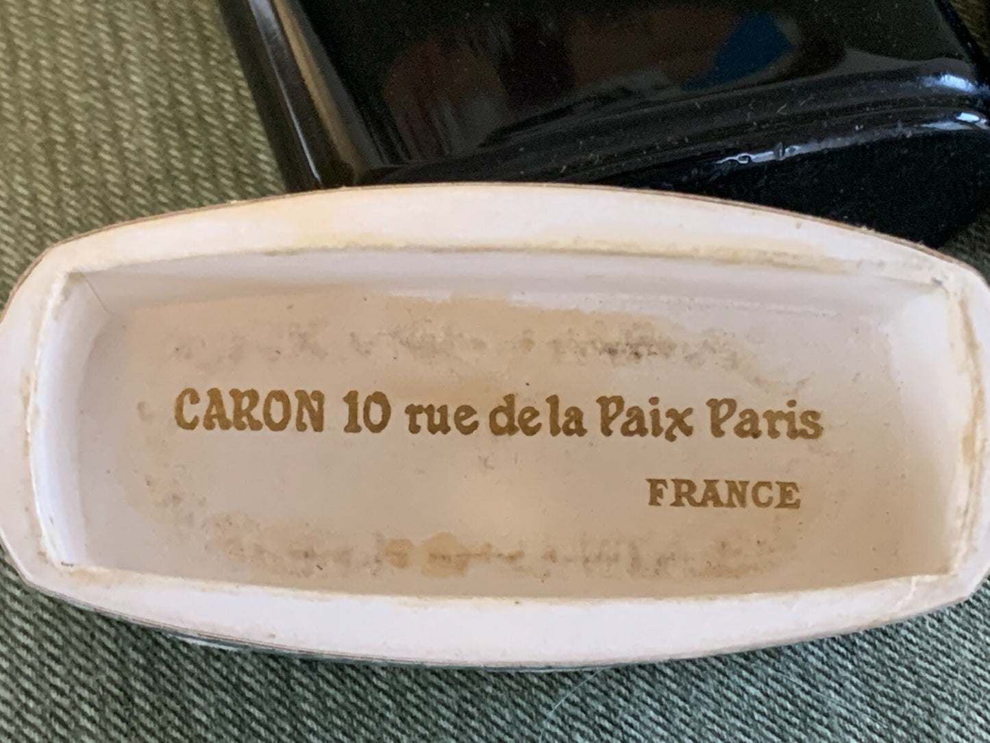 Vintage French Caron La Nuit de Noel TWO Perfume Bottles & Art Deco Tassel Boxes6
