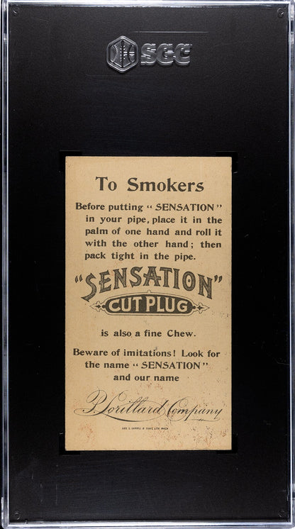 1890 N264 Lorillard Sensation Tobacco Actresses HELEN BERTRAM (SGC 6 EXMT)1