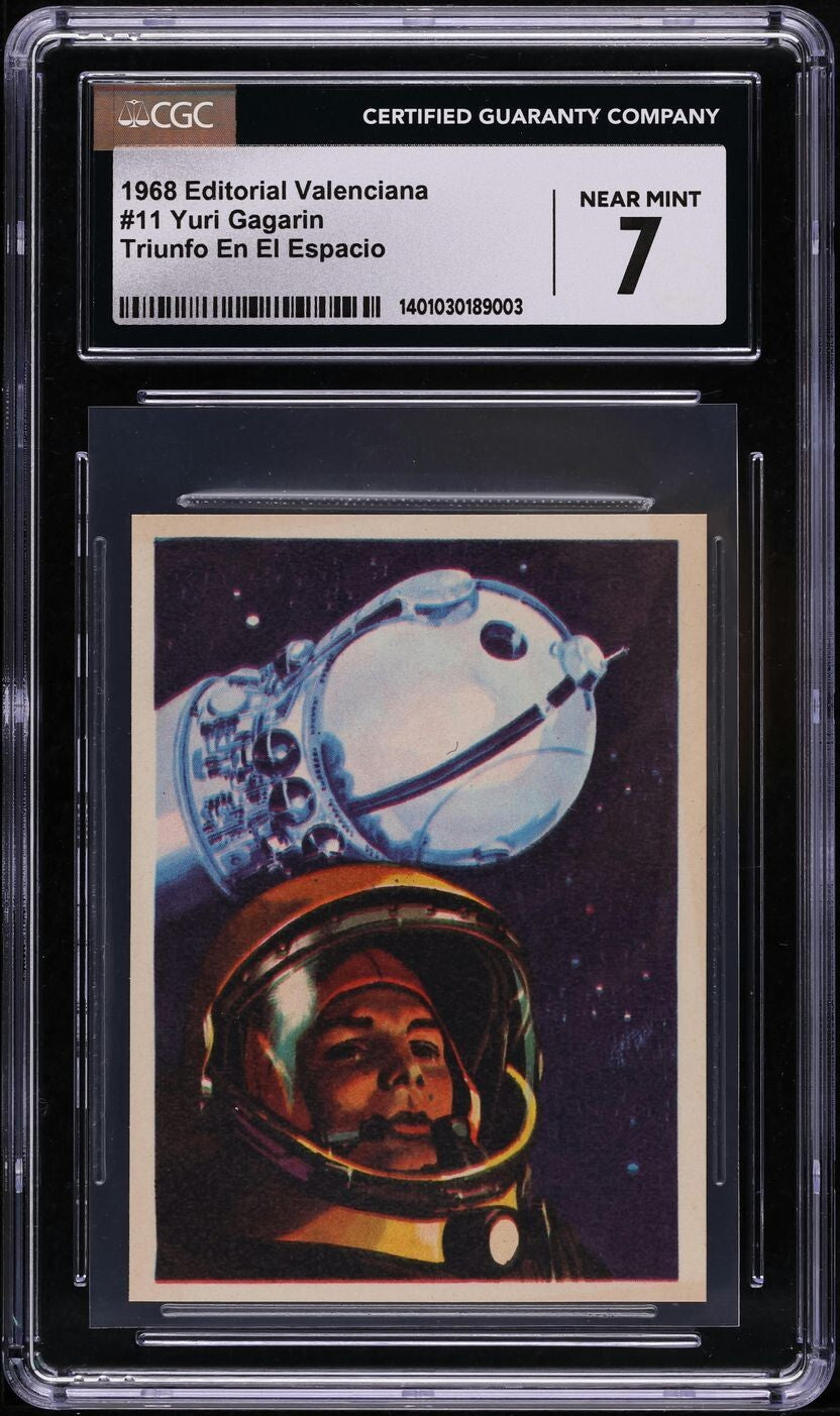 1968 Editorial Valenciana Triunfo En El Espacio #11 YURI GAGARIN (CGC 7 NM)0