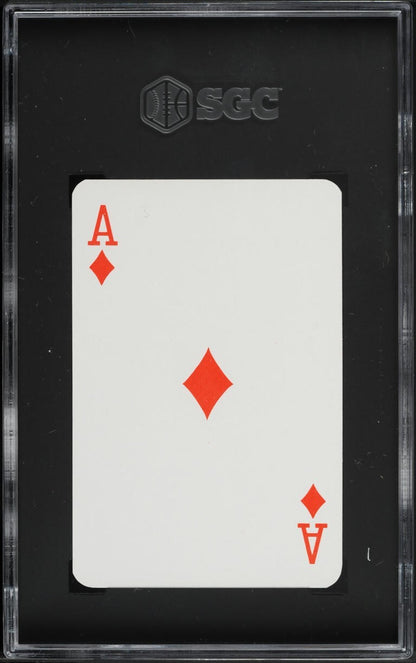 NMMM 1956 Playing Cards MARILYN MONROE (SGC 9 MINT) Ace of Diamonds1