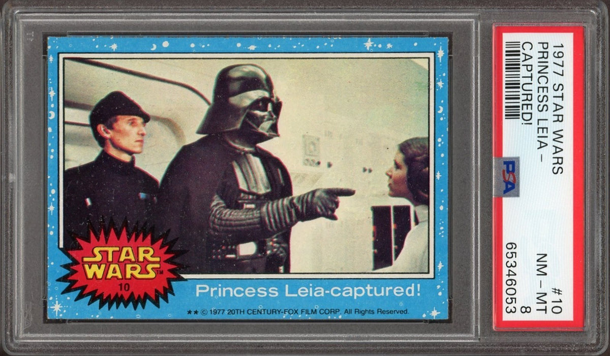 1977 Topps Star Wars #10 Princess Leia-Captured! (PSA 8 NM/MT)0