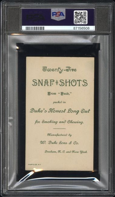 N128 Snapshots From Puck Duke Sons & Co. "An Improvised Pastille" (PSA 6 EX/MT)1