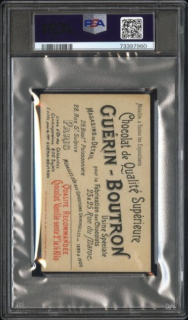 1919 Guerin-Boutron Chocolates #55 US President WILLIAM McKINLEY (PSA 6 EX/MT)1