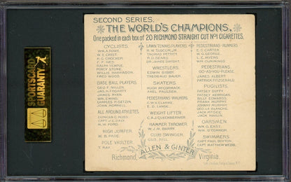 1889 N43 Allen & Ginter World Champions (SCG 4 VG/EX) All Around Athlete D. Ross1