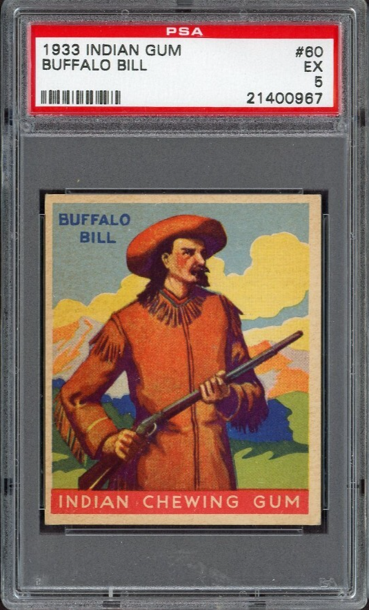 1933 Goudey Indian Gum (Series of 96) #60 Buffalo Bill (PSA 5 EX)0
