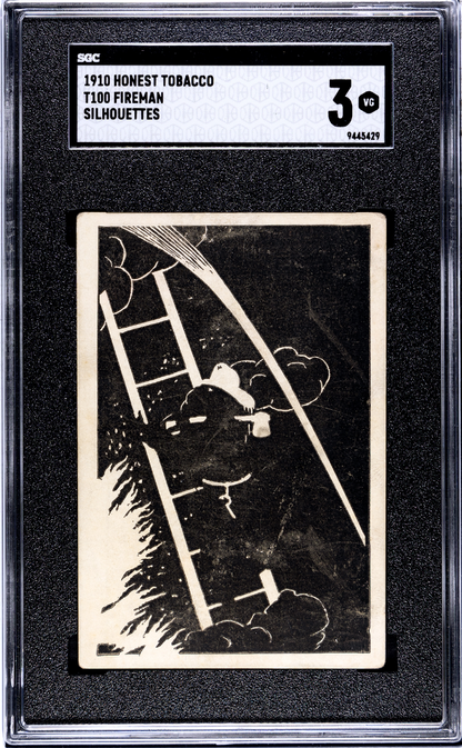 1910 Honest T100 Silhouettes FIREMAN (SGC 3 VG)0