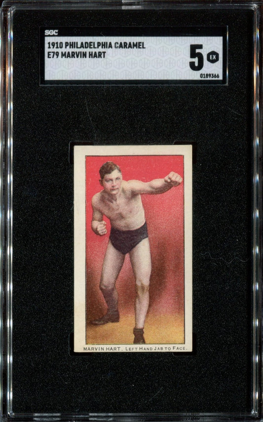 1910 E79 Philadelphia Caramel 27 Scrappers (PSA 5 EX) World Champ Marvin Hart0