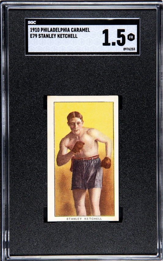 1910 E79 PHILADELPHIA CARAMELS Stanley Ketchel (SGC 1.5 FR) 27 SCRAPPERS BOXING