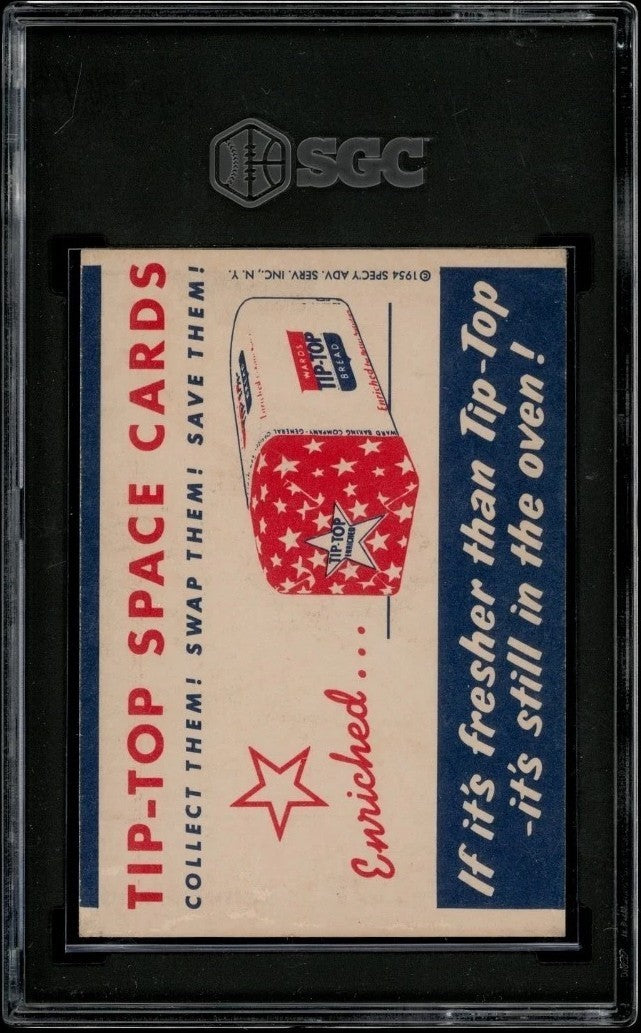 1954 Tip Top Space Cards Interplanetary Liner (SGC 6 EX/MT)1