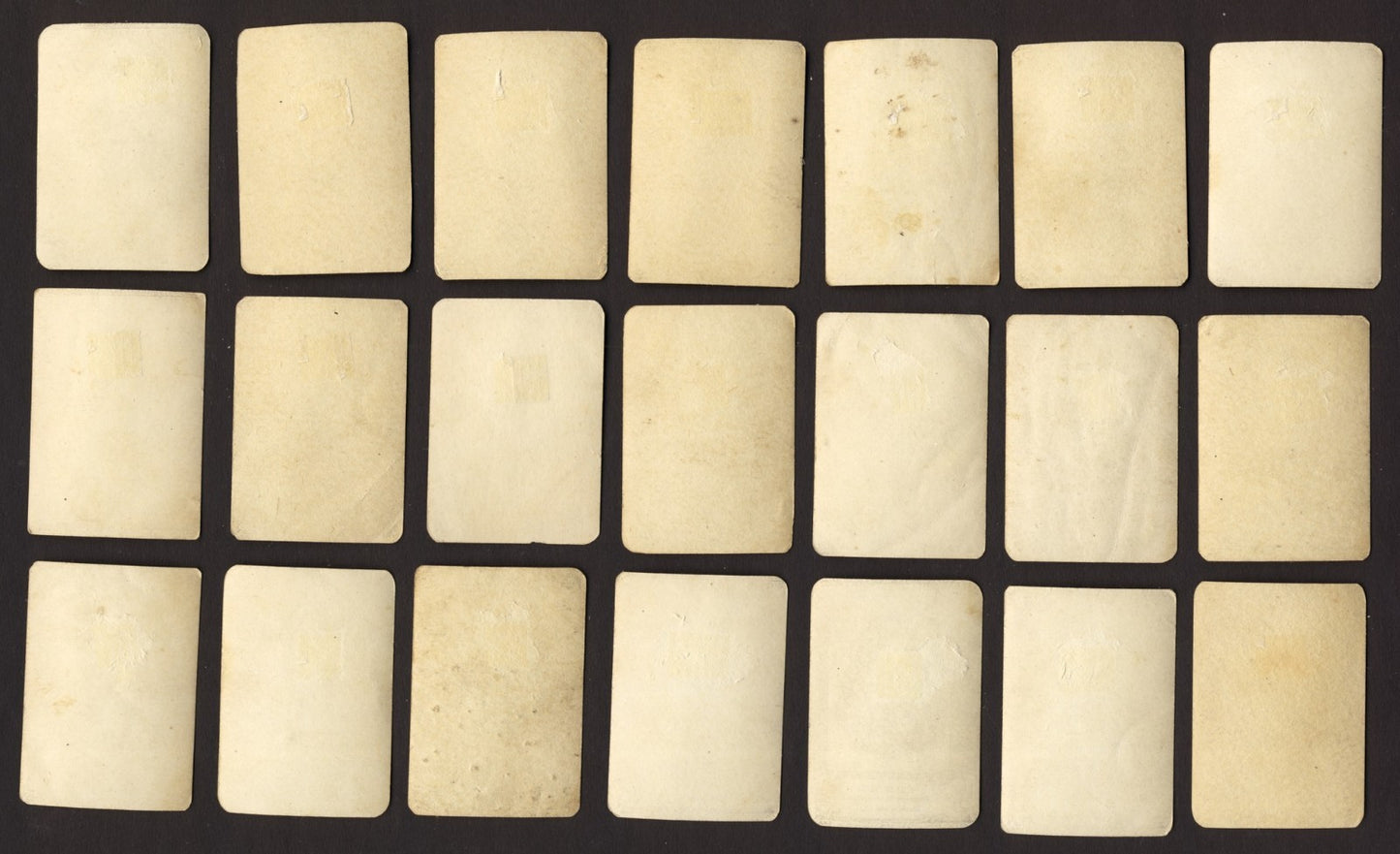 1900 Fototipias Serie 19 Queens and Princesses (Lot 21 diff.) Matchbox Cards1