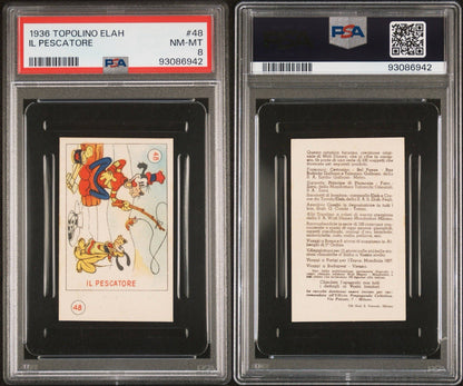 1936 Topolino Elah Walt Disney Mickey Mouse #48 (PSA 8 NM/MT) Il Pescadore2