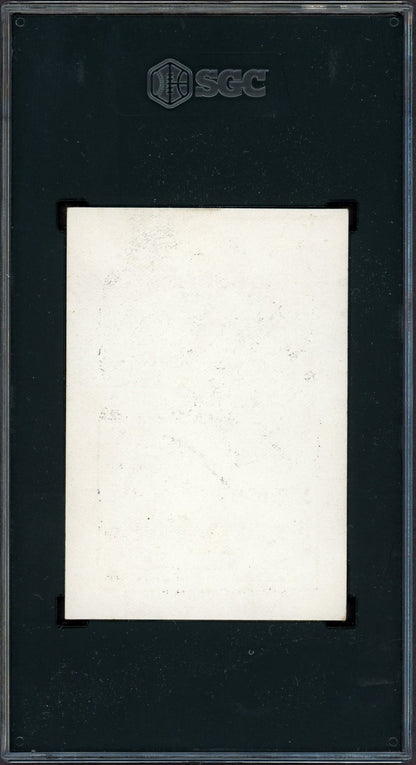 1880s Tobacco Trade Card Allentown, PA (SGC 4 VG/EX) Man Smoking Large Pipe1