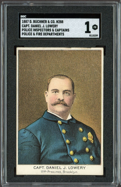 1888 Buchner N288 Police Capt. Daniel J. Lowery (SGC 1 PR) Coll. of Jay Irving0
