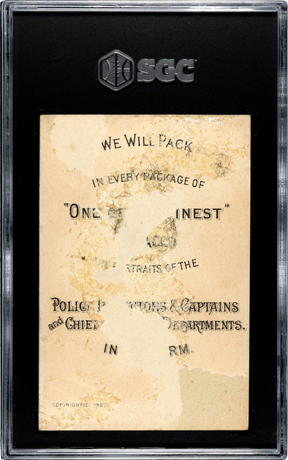 1888 Buchner N288 Police Inspectors & Captains & Fire Chiefs (SGC 1) N. Brooks