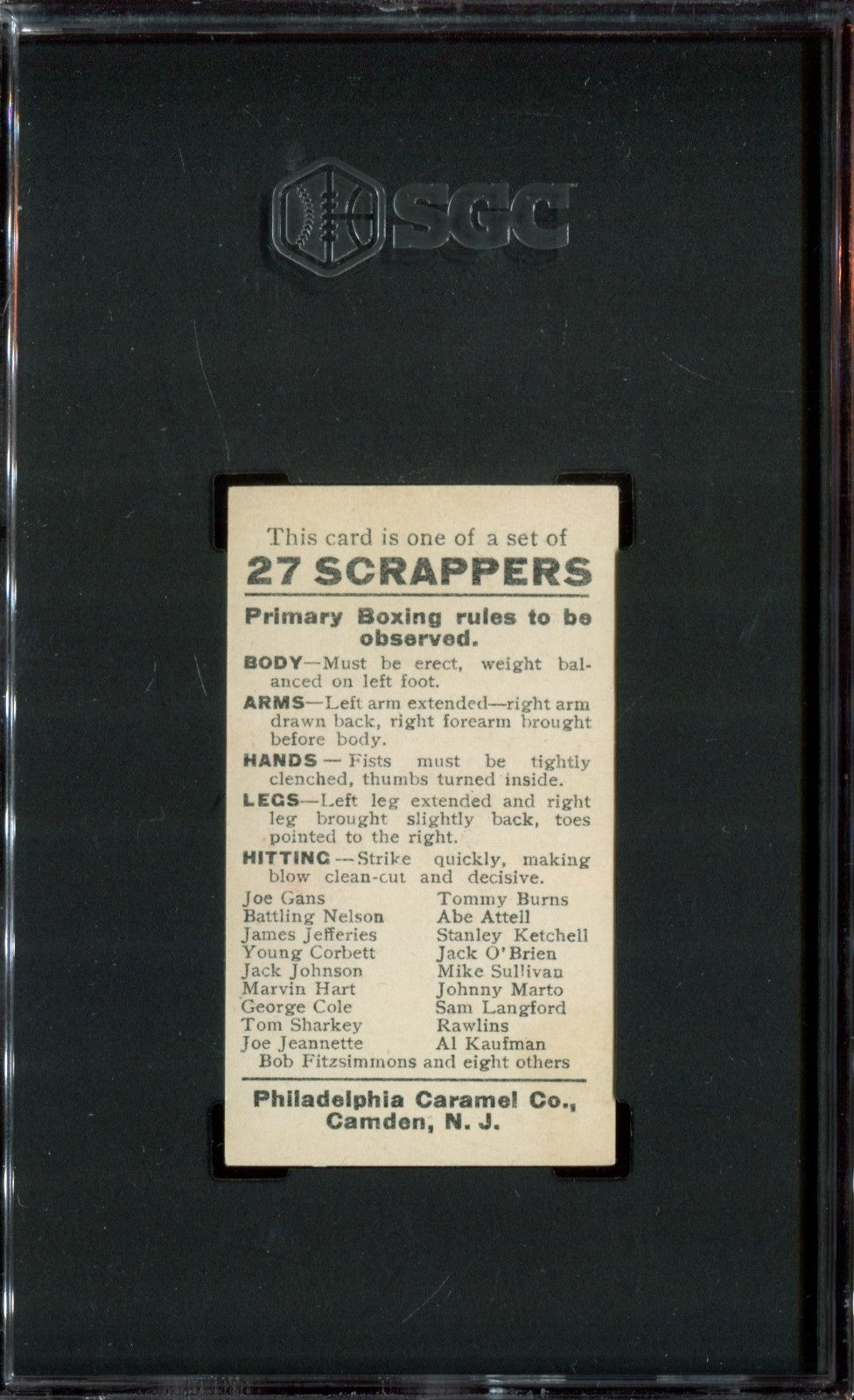1910 E79 Philadelphia Caramel 27 Scrappers (PSA 5 EX) World Champ Marvin Hart1