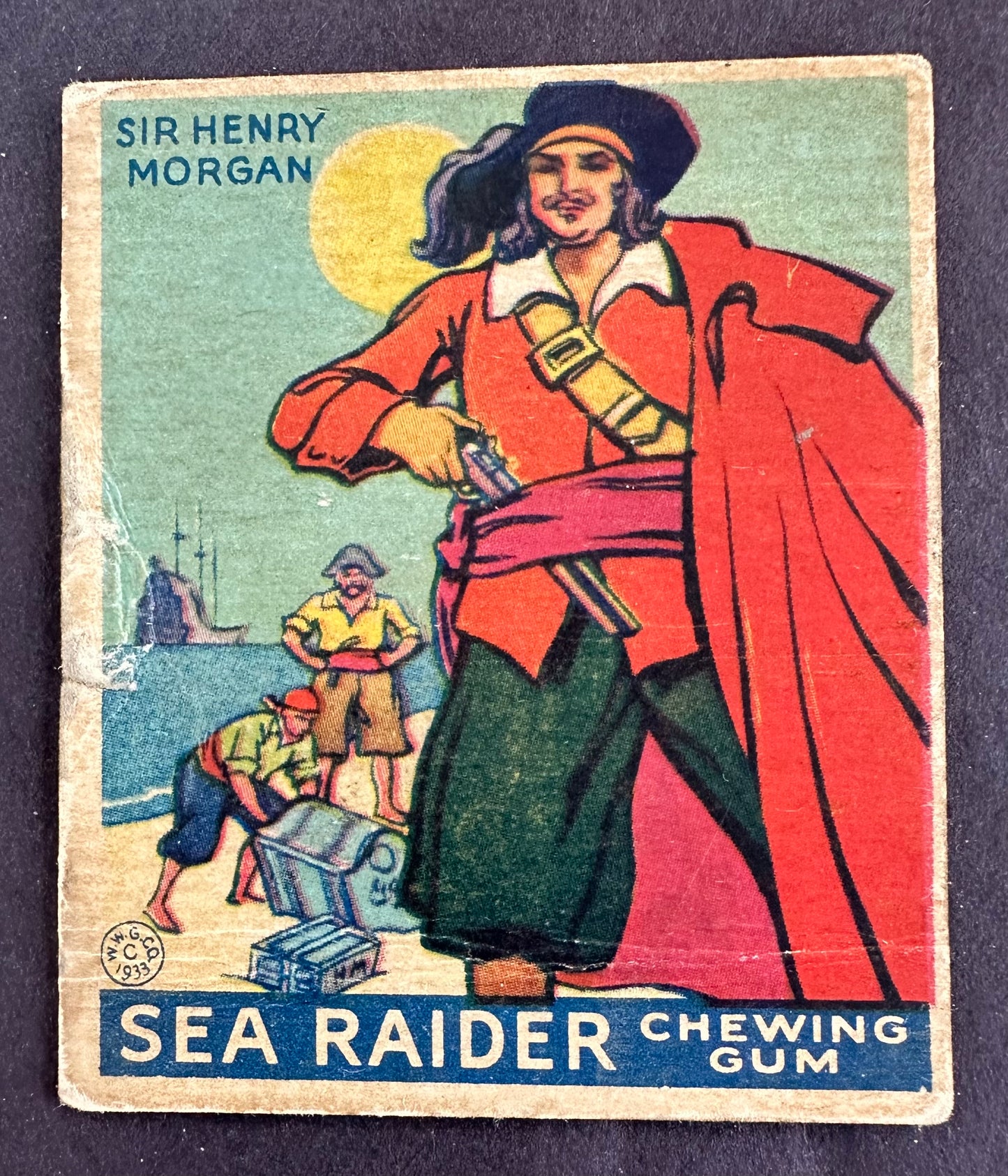 1933 Sea Raiders #24 Henry Morgan (Poor)