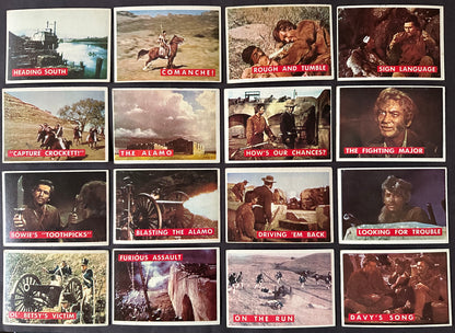 1956 Topps Davy Crockett green back partial Set (59/80)